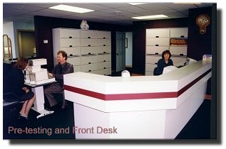 Front Desk and Pre-testing