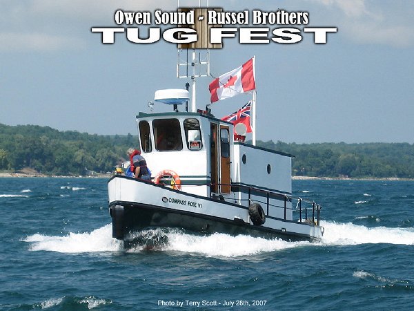 Click photo to view photos from July 28, 2007 at<br>Owen Sound - Russel Brothers Tugfest.